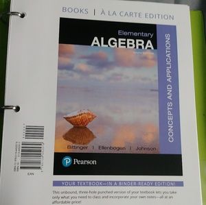 Elementary Algebra 10th edition.